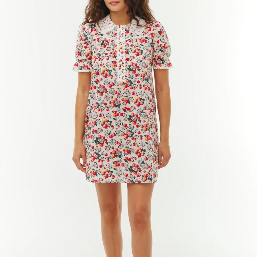 HVN Marie mini baby doll dress - Picture 2 of 9